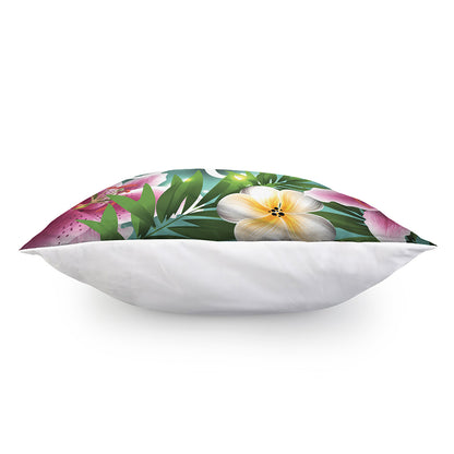 Aloha Hawaiian Flower Print Pillow Cover
