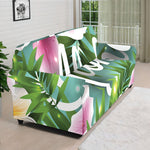 Aloha Hawaiian Flower Print Sofa Cover