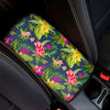 Aloha Hawaiian Flowers Pattern Print Car Center Console Cover