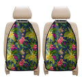 Aloha Hawaiian Flowers Pattern Print Car Seat Organizers