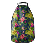 Aloha Hawaiian Flowers Pattern Print Car Seat Organizers