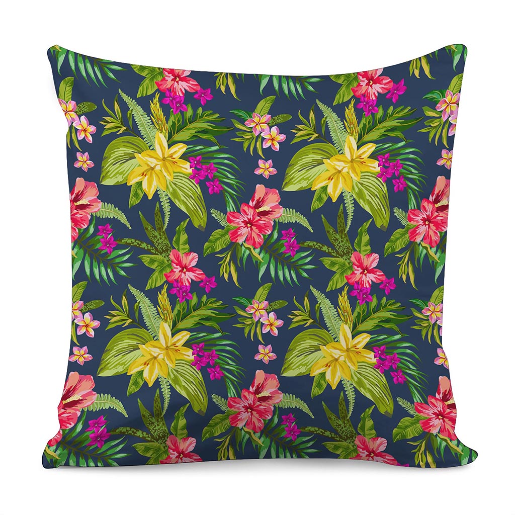 Aloha Hawaiian Flowers Pattern Print Pillow Cover