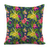 Aloha Hawaiian Flowers Pattern Print Pillow Cover