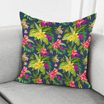 Aloha Hawaiian Flowers Pattern Print Pillow Cover