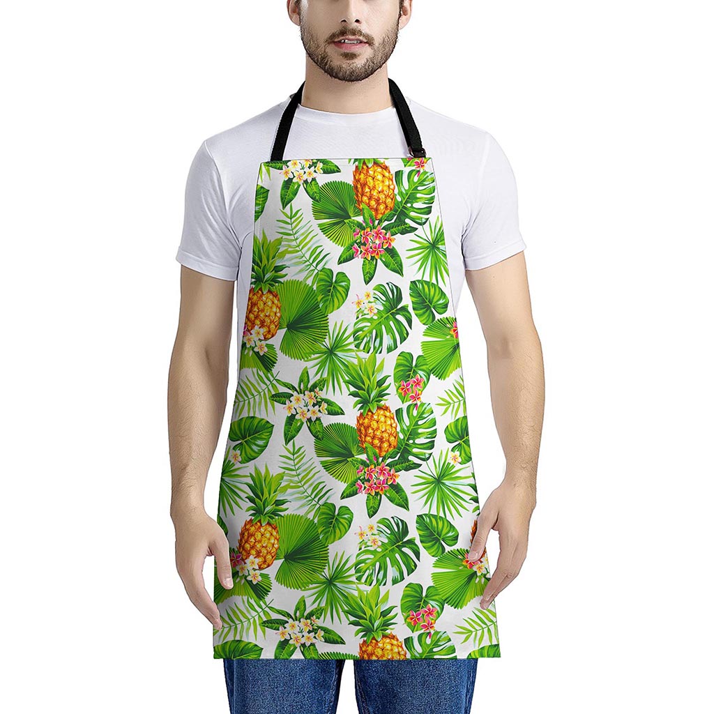 Aloha Hawaiian Pineapple Pattern Print Apron