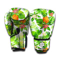Aloha Hawaiian Pineapple Pattern Print Boxing Gloves