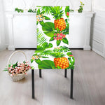Aloha Hawaiian Pineapple Pattern Print Dining Chair Slipcover