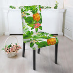 Aloha Hawaiian Pineapple Pattern Print Dining Chair Slipcover