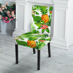 Aloha Hawaiian Pineapple Pattern Print Dining Chair Slipcover