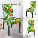 Aloha Hawaiian Pineapple Pattern Print Dining Chair Slipcover