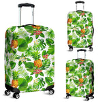 Aloha Hawaiian Pineapple Pattern Print Luggage Cover GearFrost