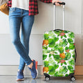 Aloha Hawaiian Pineapple Pattern Print Luggage Cover