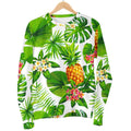 Aloha Hawaiian Pineapple Pattern Print Men's Crewneck Sweatshirt