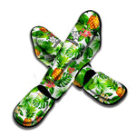 Aloha Hawaiian Pineapple Pattern Print Muay Thai Shin Guard