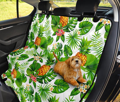 Aloha Hawaiian Pineapple Pattern Print Pet Car Back Seat Cover