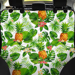 Aloha Hawaiian Pineapple Pattern Print Pet Car Back Seat Cover