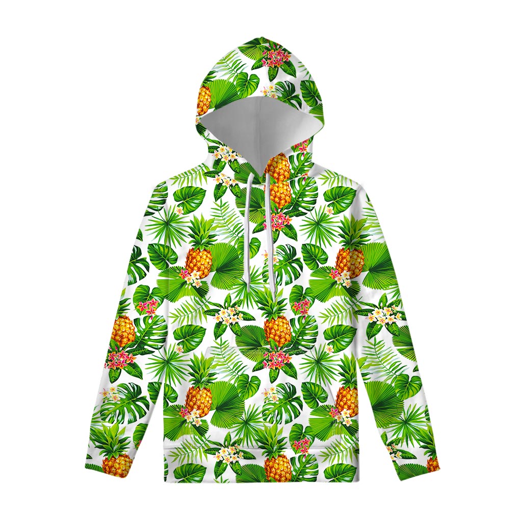Aloha Hawaiian Pineapple Pattern Print Pullover Hoodie