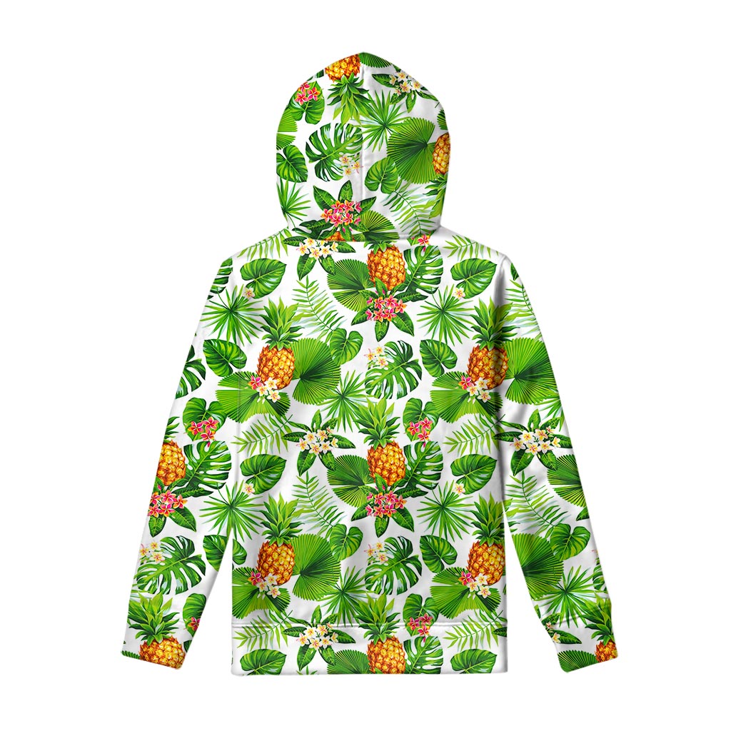 Aloha Hawaiian Pineapple Pattern Print Pullover Hoodie