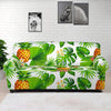 Aloha Hawaiian Pineapple Pattern Print Sofa Cover