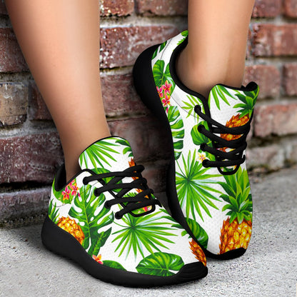 Aloha Hawaiian Pineapple Pattern Print Sport Shoes GearFrost