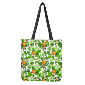 Aloha Hawaiian Pineapple Pattern Print Tote Bag