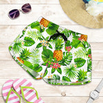 Aloha Hawaiian Pineapple Pattern Print Women's Shorts