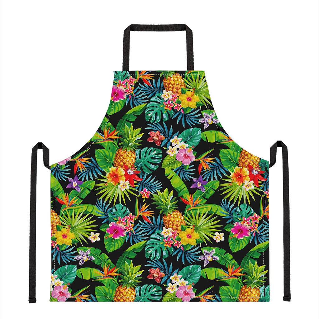 Aloha Hawaiian Tropical Pattern Print Apron