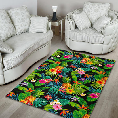 Aloha Hawaiian Tropical Pattern Print Area Rug GearFrost