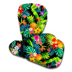 Aloha Hawaiian Tropical Pattern Print Boxing Gloves