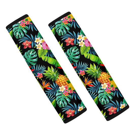 Aloha Hawaiian Tropical Pattern Print Car Seat Belt Covers