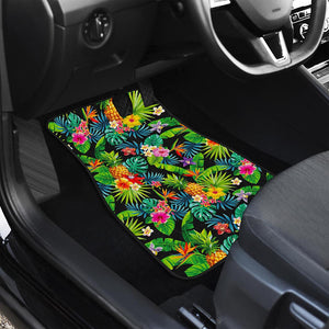 Aloha Hawaiian Tropical Pattern Print Front Car Floor Mats