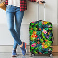 Aloha Hawaiian Tropical Pattern Print Luggage Cover