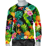 Aloha Hawaiian Tropical Pattern Print Men's Crewneck Sweatshirt GearFrost