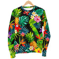 Aloha Hawaiian Tropical Pattern Print Men's Crewneck Sweatshirt