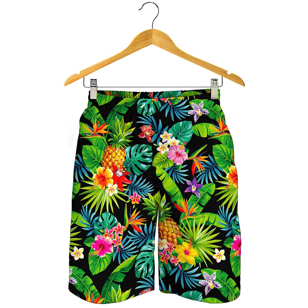 Aloha Hawaiian Tropical Pattern Print Men's Shorts