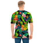 Aloha Hawaiian Tropical Pattern Print Men's T-Shirt