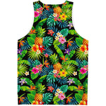 Aloha Hawaiian Tropical Pattern Print Men's Tank Top