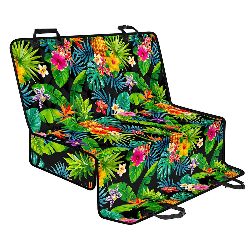 Aloha Hawaiian Tropical Pattern Print Pet Car Back Seat Cover