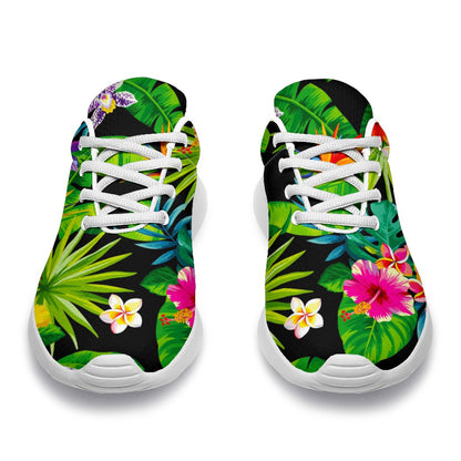 Aloha Hawaiian Tropical Pattern Print Sport Shoes GearFrost