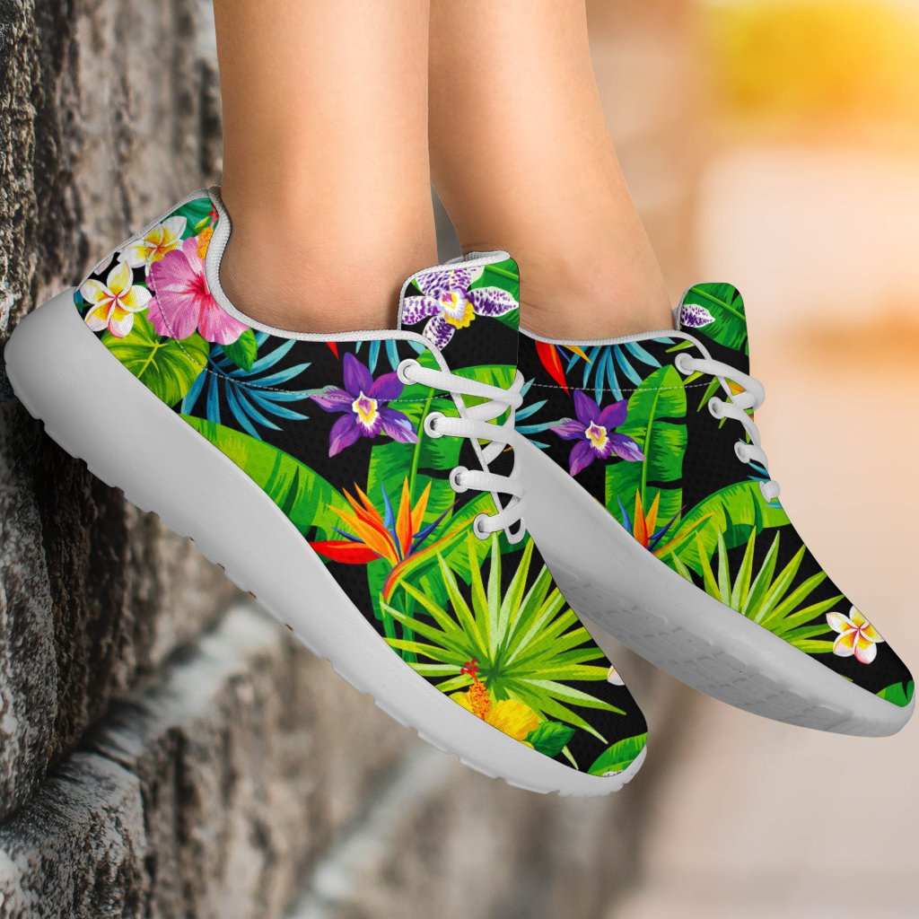 Aloha Hawaiian Tropical Pattern Print Sport Shoes GearFrost
