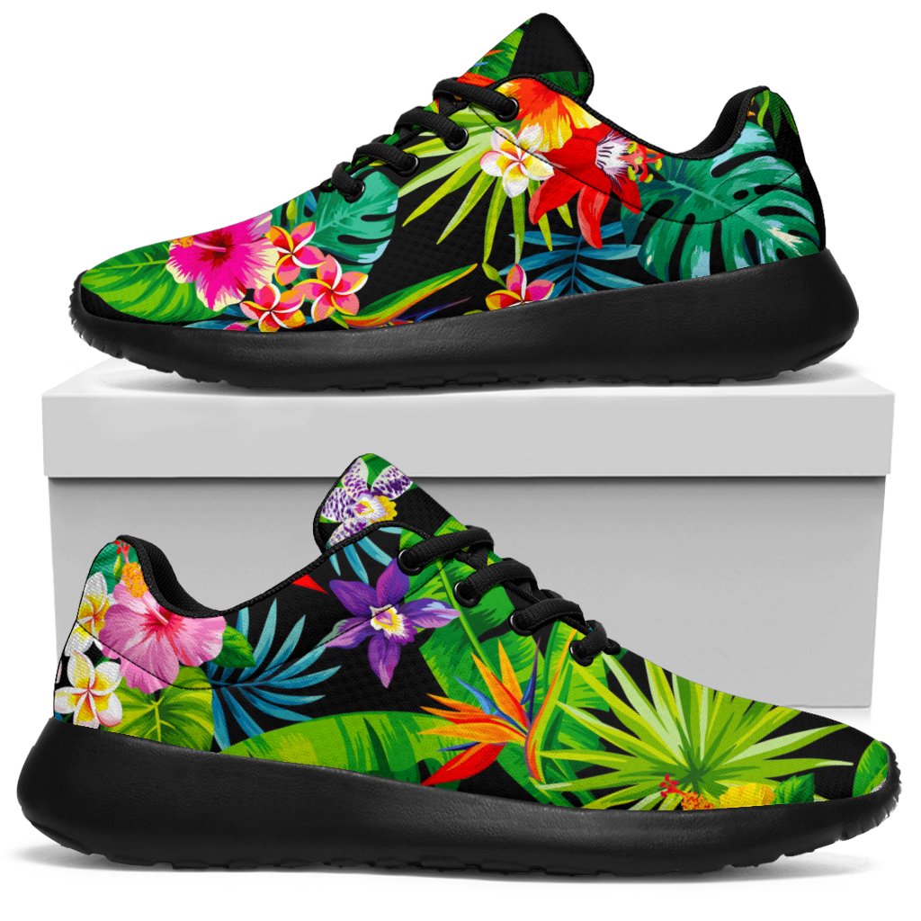 Aloha Hawaiian Tropical Pattern Print Sport Shoes GearFrost
