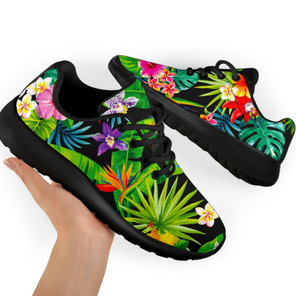 Aloha Hawaiian Tropical Pattern Print Sport Shoes GearFrost