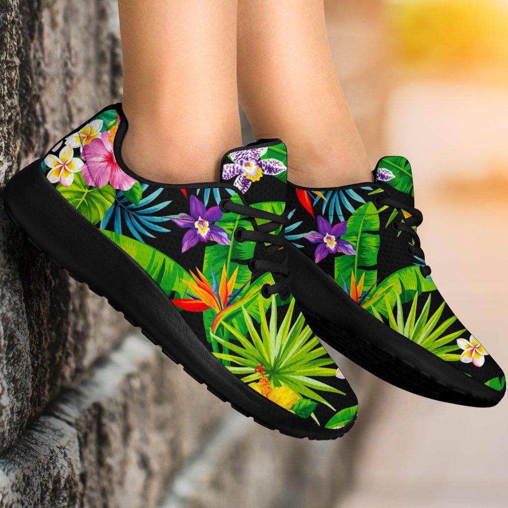 Aloha Hawaiian Tropical Pattern Print Sport Shoes GearFrost