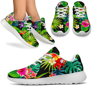 Aloha Hawaiian Tropical Pattern Print Sport Shoes GearFrost