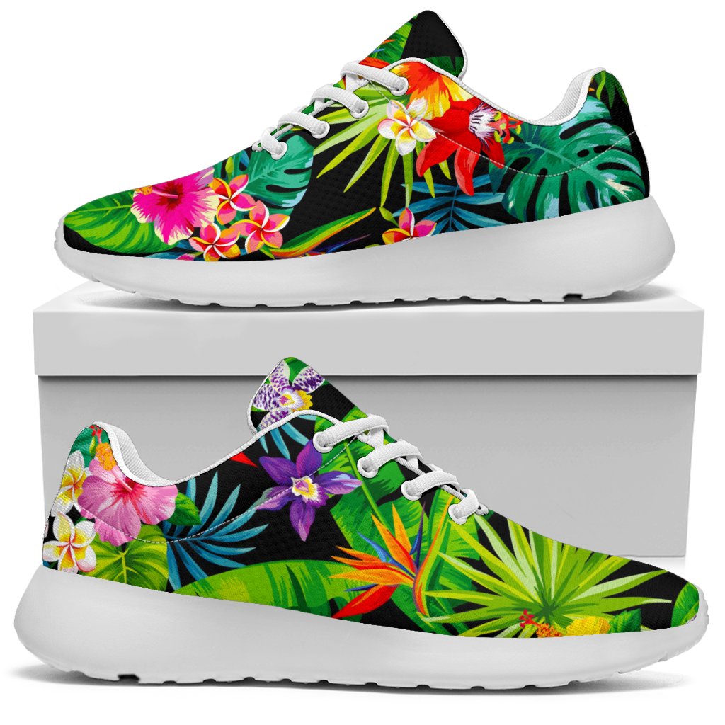 Aloha Hawaiian Tropical Pattern Print Sport Shoes GearFrost