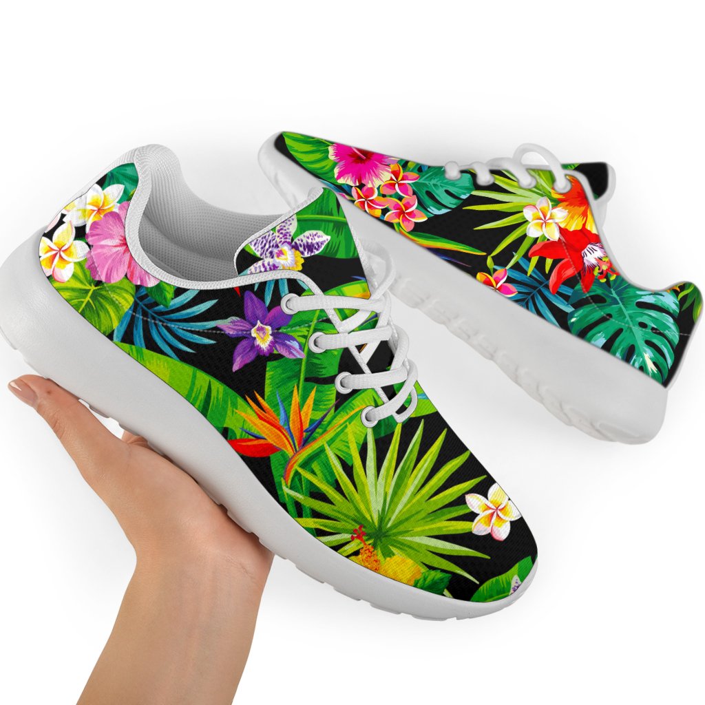 Aloha Hawaiian Tropical Pattern Print Sport Shoes GearFrost