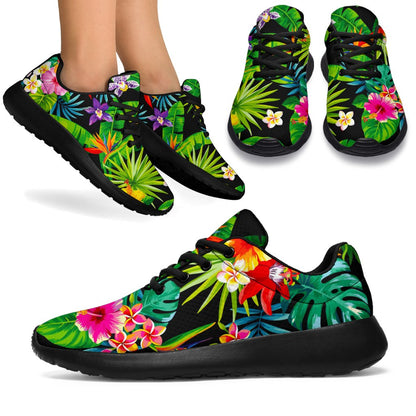 Aloha Hawaiian Tropical Pattern Print Sport Shoes GearFrost