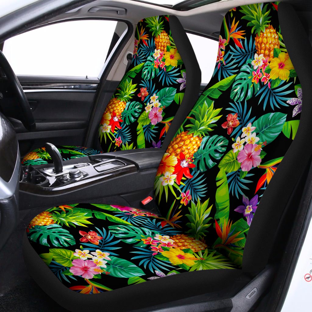 Aloha Hawaiian Tropical Pattern Print Universal Fit Car Seat Covers