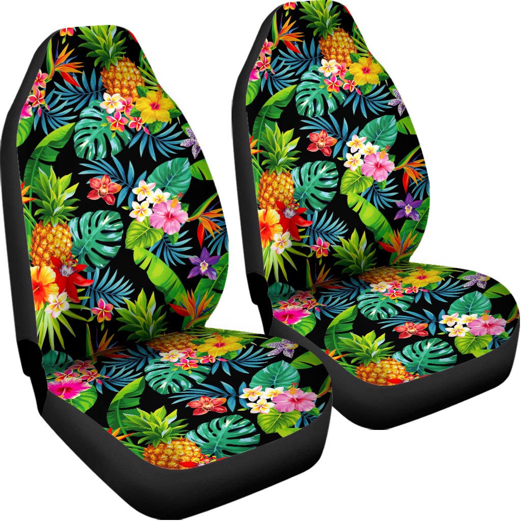 Aloha Hawaiian Tropical Pattern Print Universal Fit Car Seat Covers