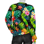 Aloha Hawaiian Tropical Pattern Print Women's Crewneck Sweatshirt GearFrost
